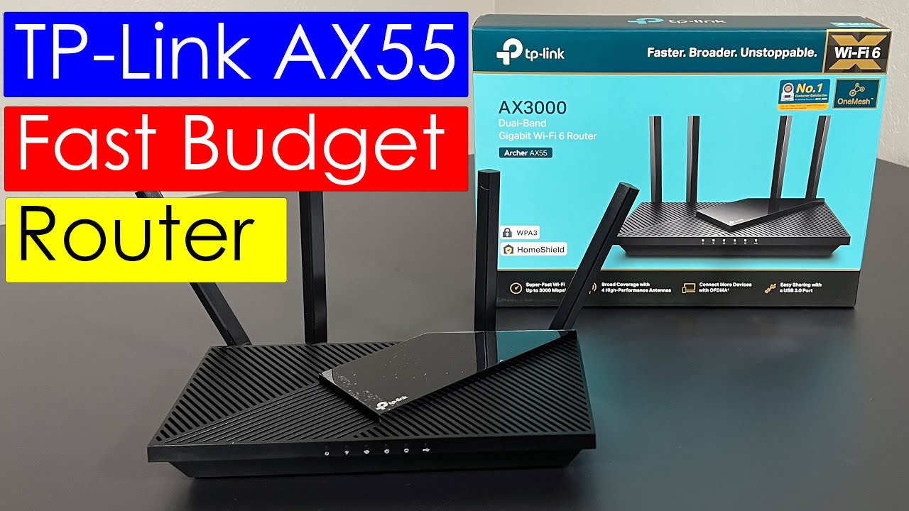 Распаковка и обзор TP Link Archer AX55 | Тесты скорости, тесты дальности, функции и многое другое...