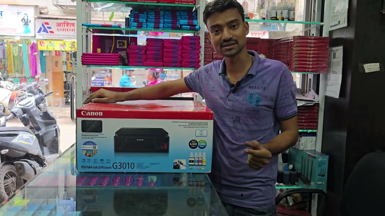 Best Printer Canon G3010 new printer installation Shop office home use mobile setup wifi photo print