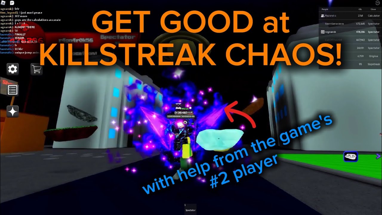 how to GET GOOD and ANNOY PEOPLE in Killstreak Chaos!