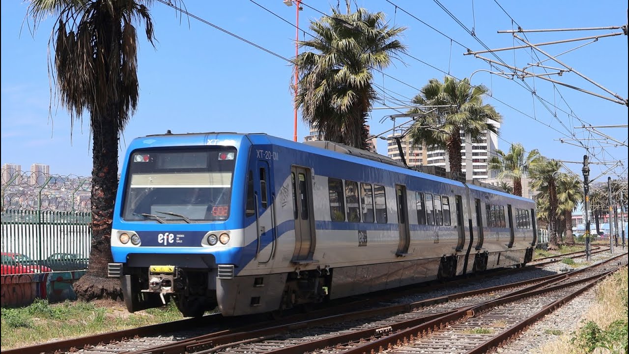 Trenes EFE Valparaíso - Puerto
