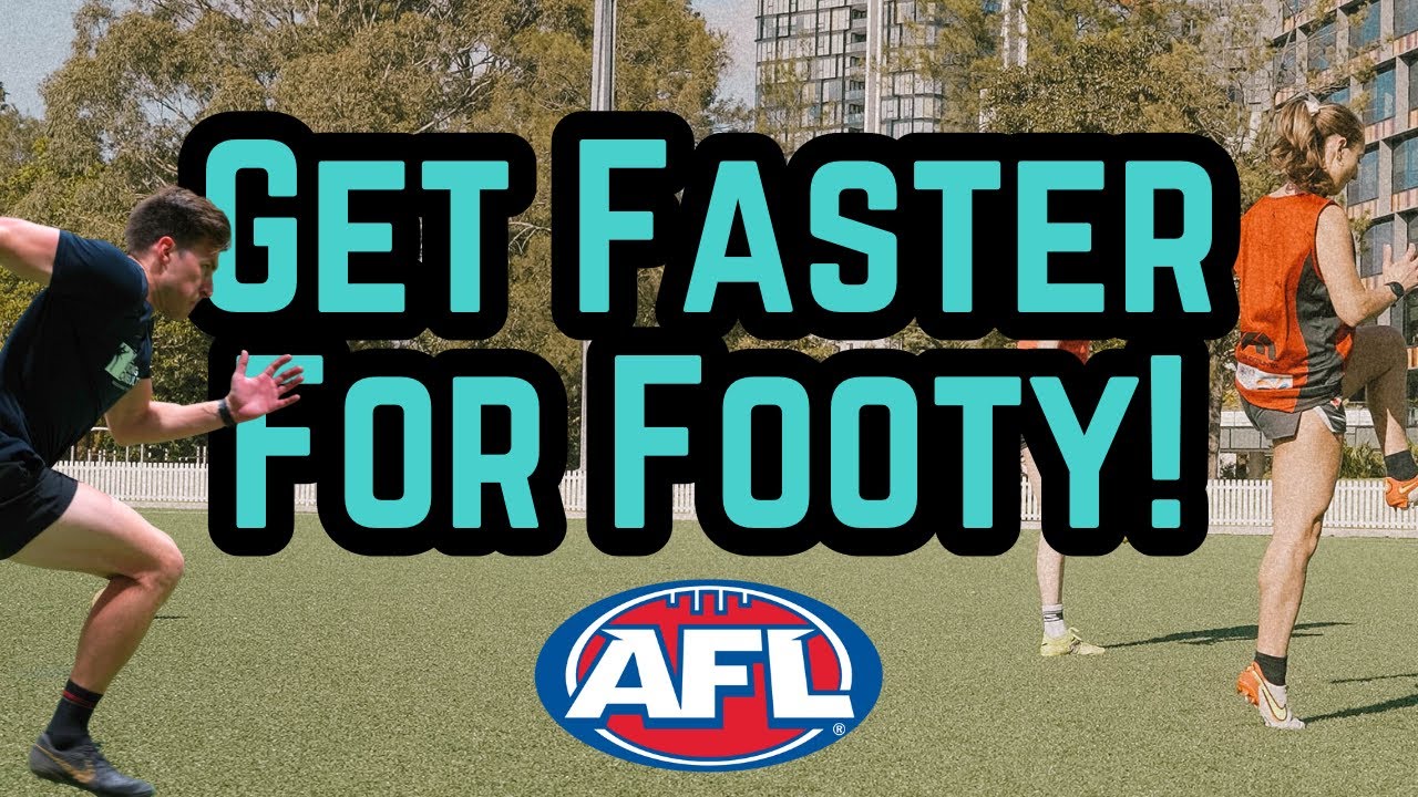 ⚡️AFL Speed & Acceleration Drills