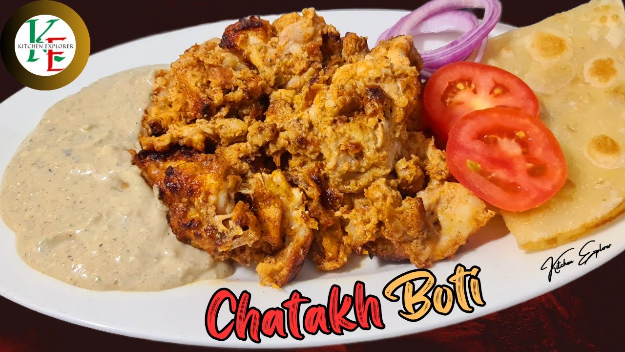 Chatakh Boti | How To Make Chicken Chatakh Boti | Tastiest Chicken Chatakh Boti With Sauce