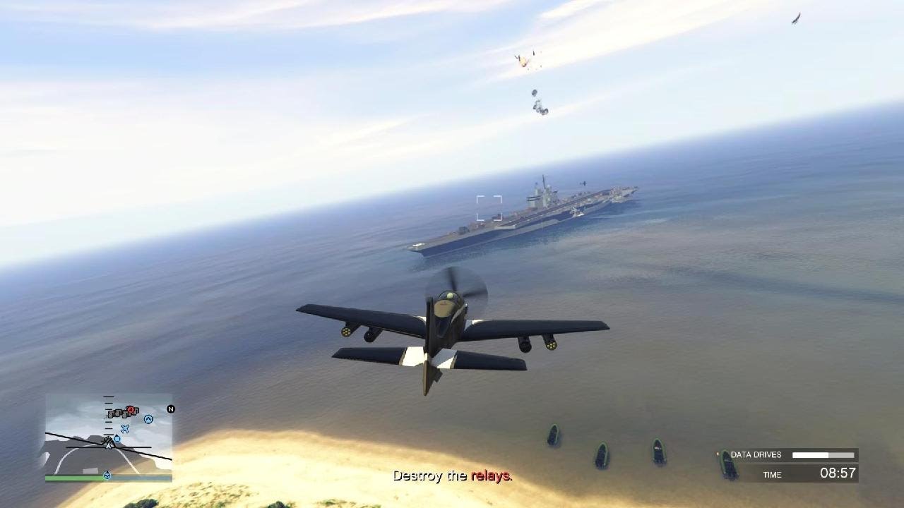 GTA ONLINE | ASSAULT ON ATT-16 ADVERSARY MODE #1