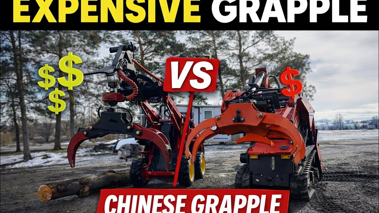 Expensive Branch Manager Grapple vs RIMMA Chinese Grapple – Is the Price Worth It?