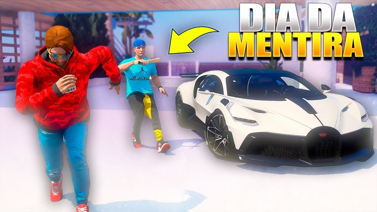 GTA V - VIDA REAL | TROLLEI MEU PAI, FINGI TER VENDIDO SEU CARRO DE LUXO #320