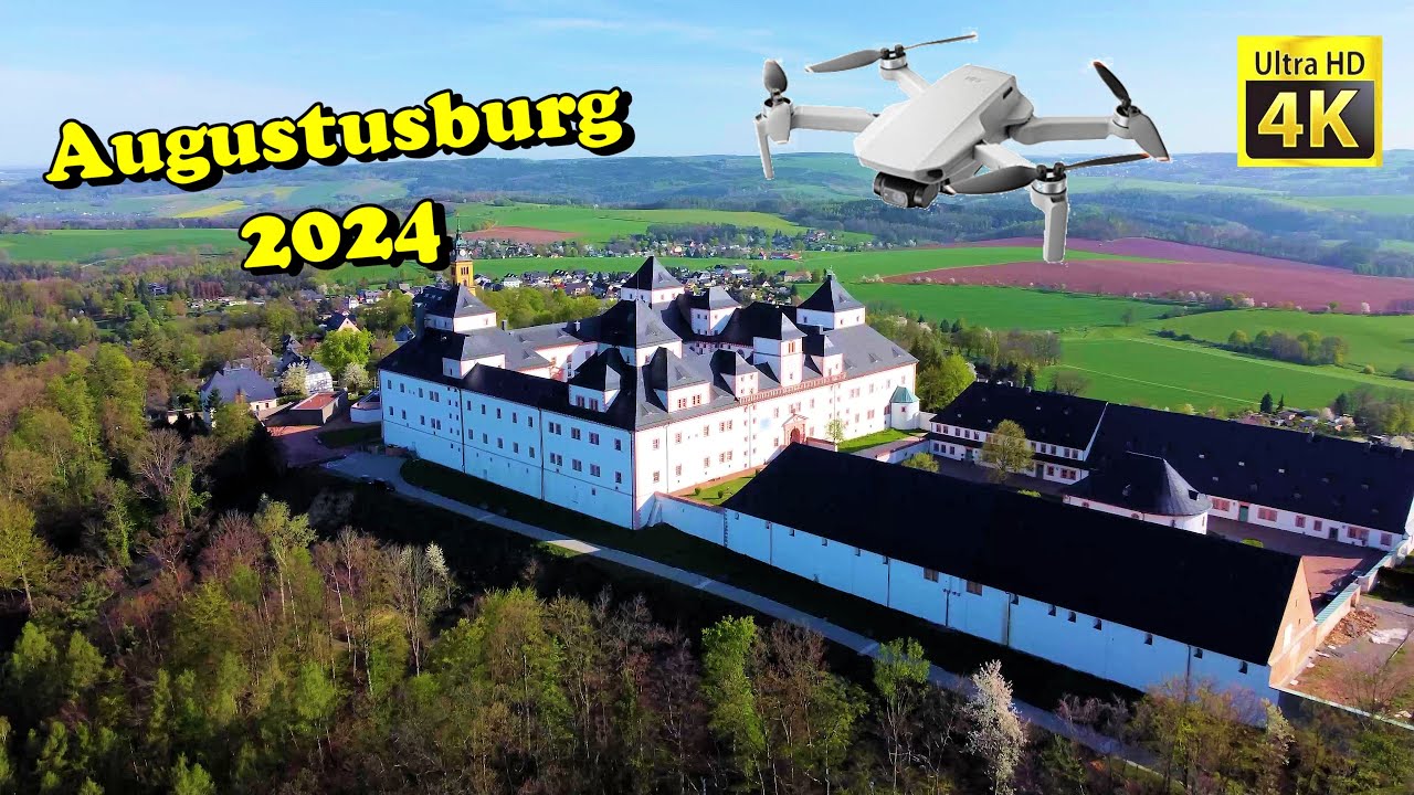 Augustusburg 2024 Überflug mit Drohne [Erzgebirge]