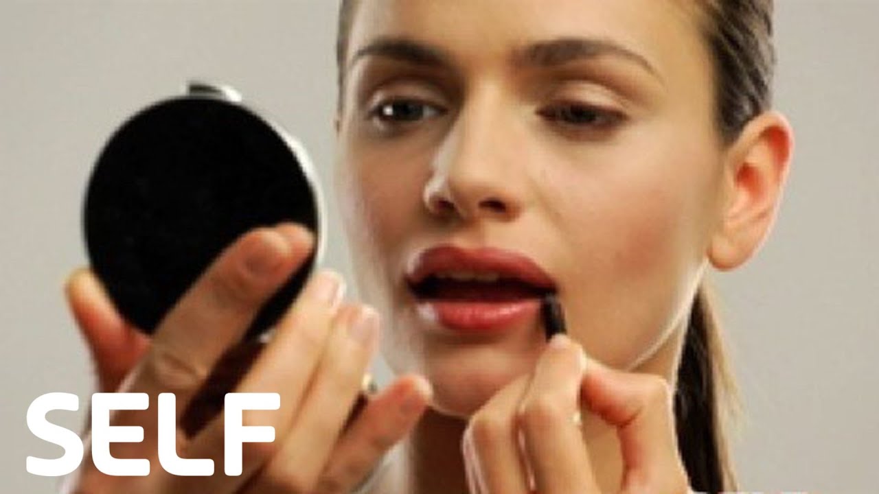 Apply Red Lipstick - Hair & Makeup How To - SELF Beauty Tutorials