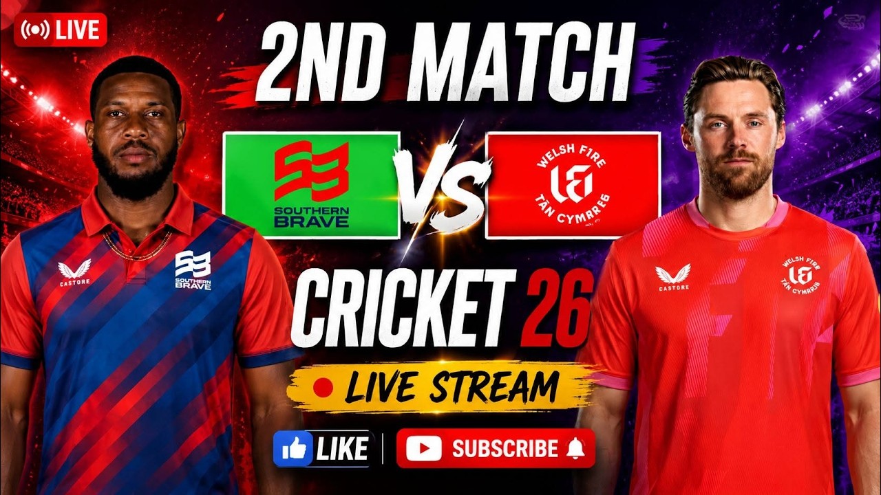 🔴 SB vs WF LIVE | The Hundred 2026 | 100-Ball Cricket | Cricket 26