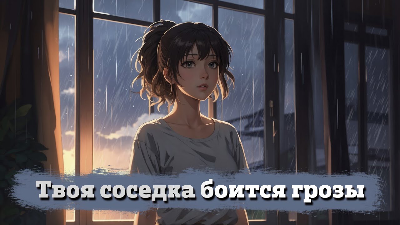 Твоя соседка боится грозы | ASMR RP | Часть 1