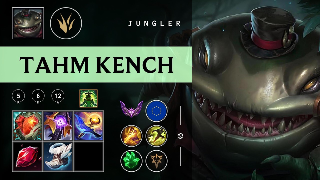 Tahm Kench Jungle vs Graves - EUW Master Patch 26.05