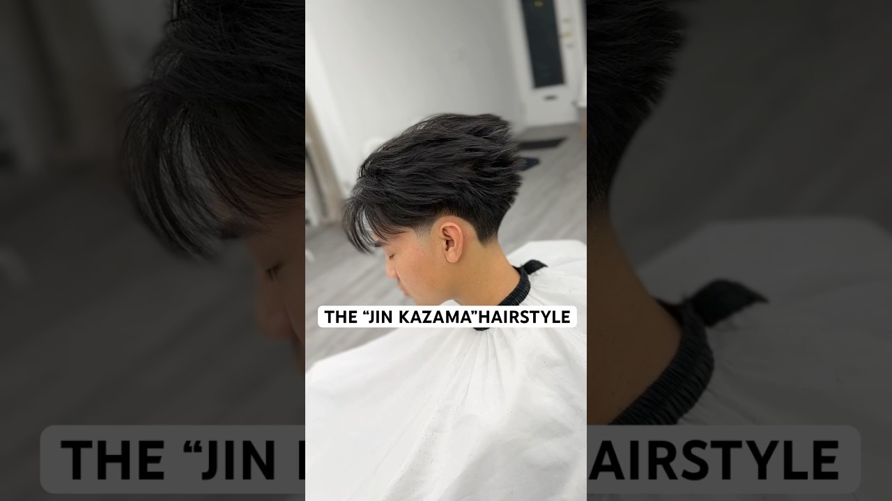 &ldquo;Jin Kazama&rdquo; Hairstyle #barber #hairstyle #jinkazama #tekken #transformation