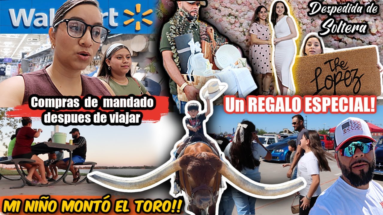 LE REGALÉ un DETALLE ESPECIAL🎁 HECHO A MANO | Día en FAMILIA❤️| Fue VALIENTE💪 | COMPRAS Esenciales!