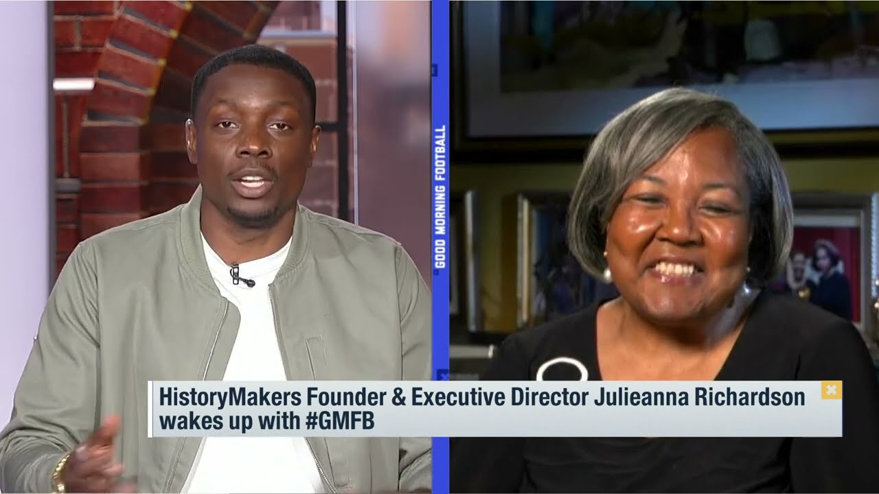 The HistoryMakers Founder & President Julieanna Richardson Wakes Up with Good Morning Football