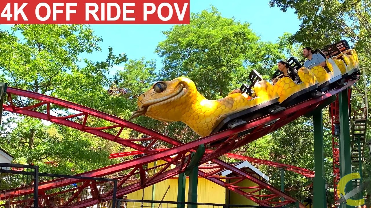 Rattlesnake (4k 2022 OFF Ride POV)- Adventureland, Farmingdale, NY