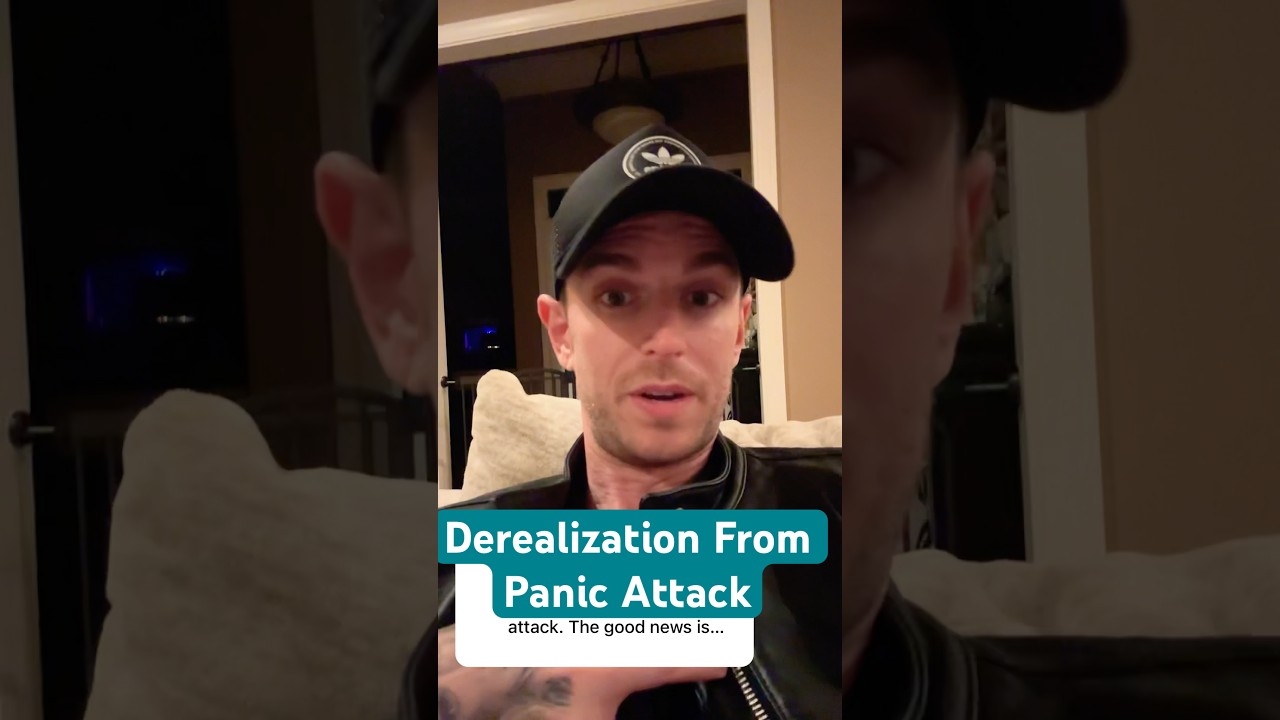 “My panic attack induced depersonalization” 