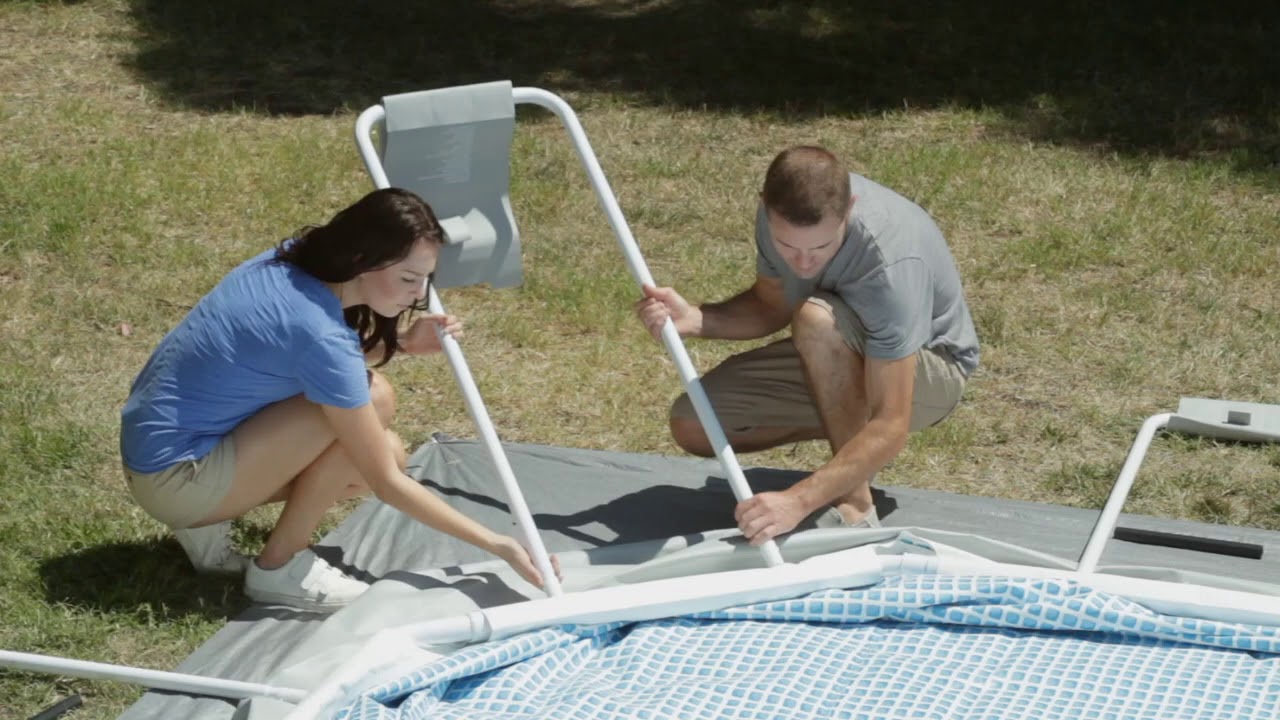 Intex Prism Frame ovales Piscina
