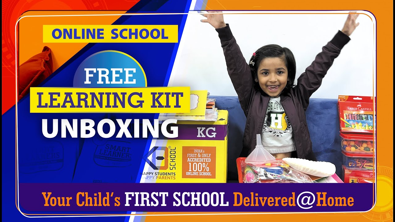Learner's Kit Unboxing and First Impression | K8 Online School