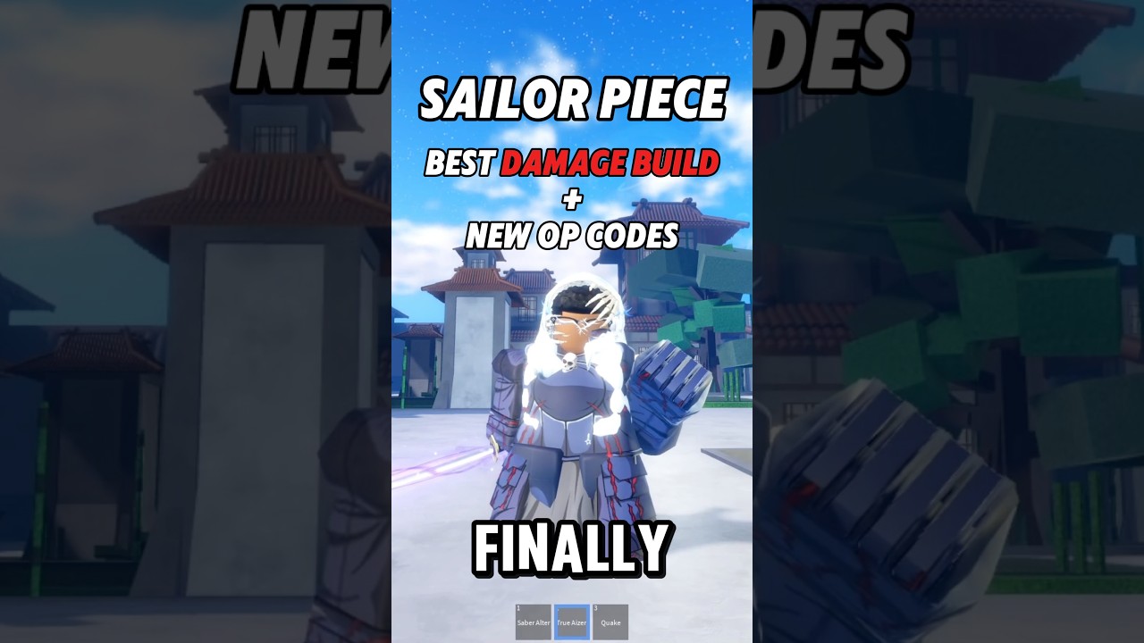 Лучший билд на урон + новые коды оперативников | Sailor Piece #sailorpiece #roblox #captinttb