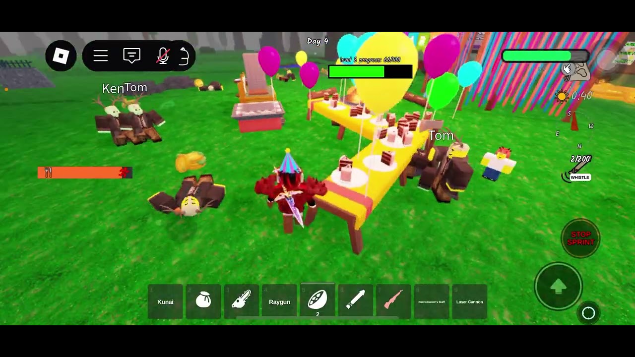 99 night in a forest party update part 1