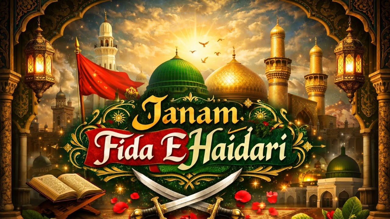 Janam Fida E Haidari | Heart Touching Manqabat of Hazrat Ali (RA) | Islamic Kalam 2026