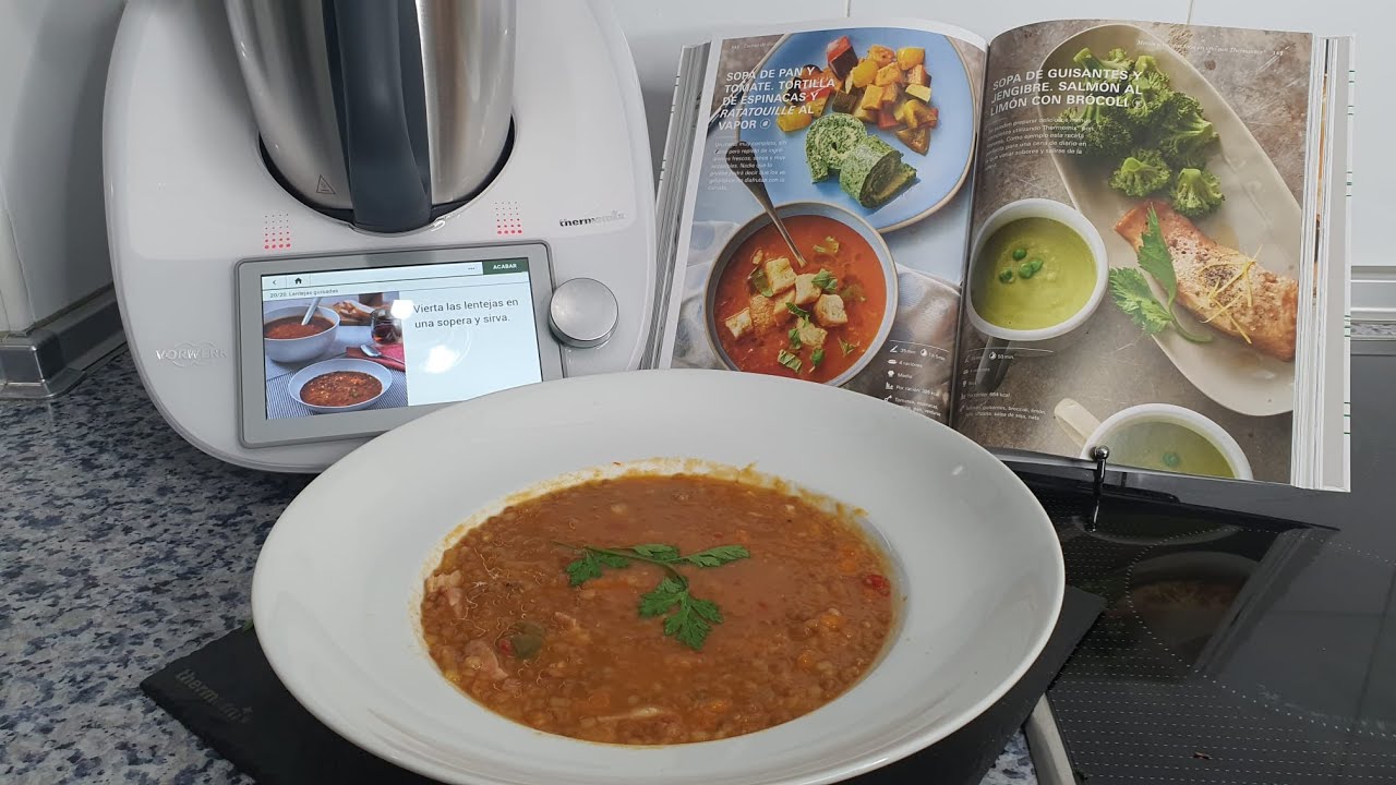Lentejas Guisadas con Thermomix