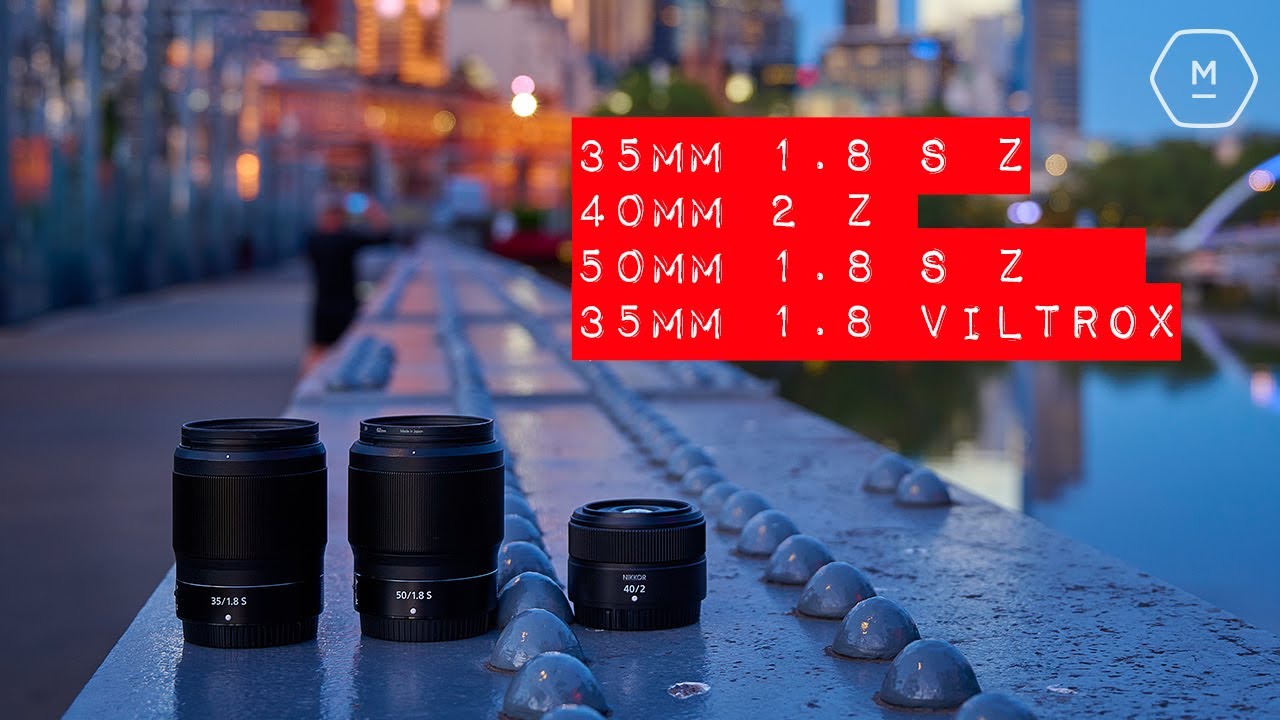 Nikon Z 40mm f/2 против 35mm 1.8 S / 50mm 1.8 S / Viltrox 35mm 1.8 | Мэтт Ирвин