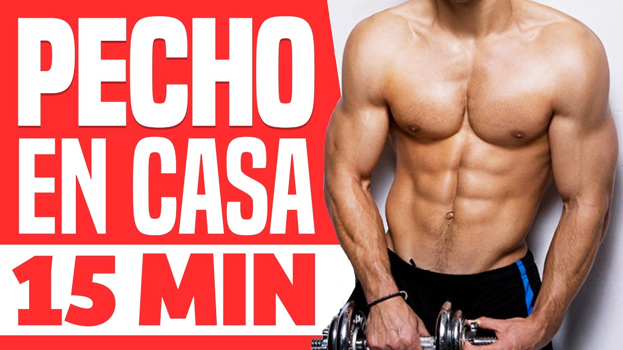 RUTINA PECTORALES EN CASA - Pectoral y brazos 15 minutos