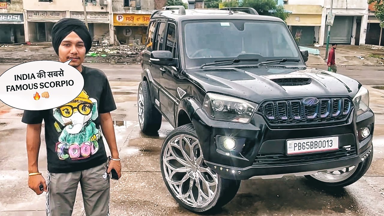 INDIA की FIRST BLACKLISTED 26 INCH ALLOYS वाली SCORPIO🥵🔥 ​@SahibRatan-lb8nc 