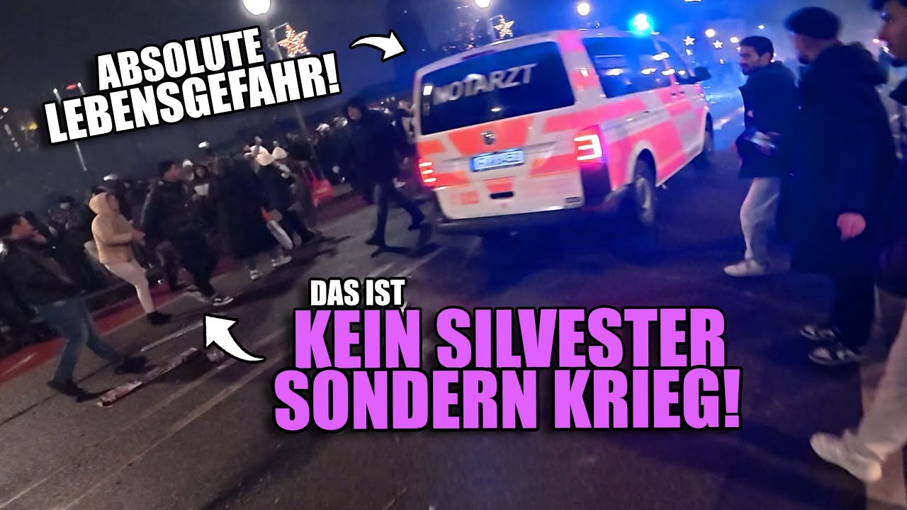 Das ist kein SILVESTER mehr, das ist KRIEGSGEBIET!