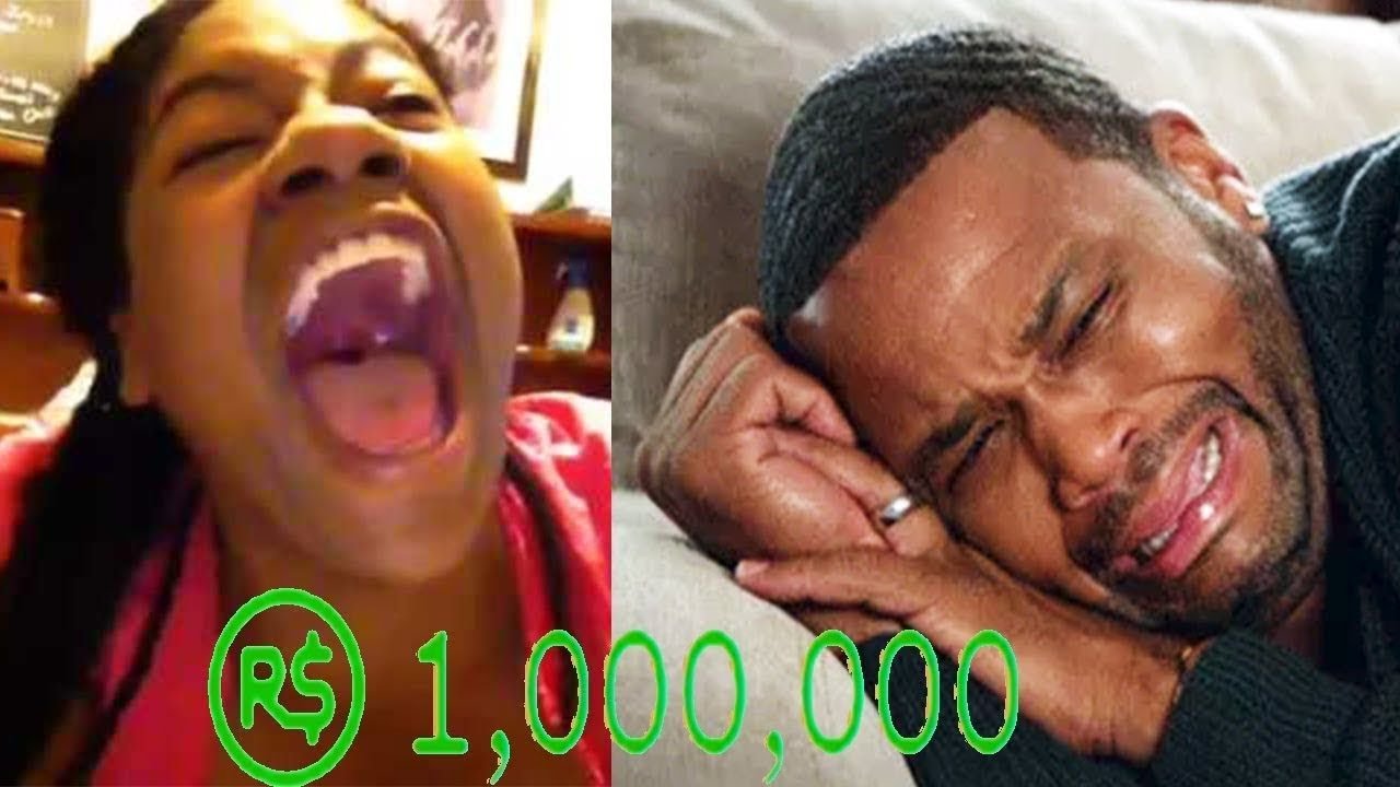 Most SPOILT GIRL FORCES dad to buy her 1 million Robux