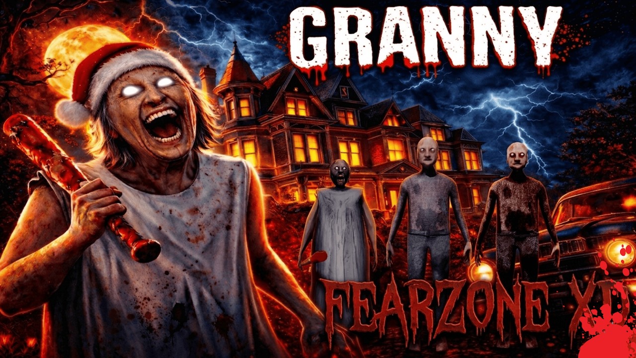 🔥Granny Live🔥Thriller🔥 |🔴Horror Gamepaly🔴| ⚡FEARZONE XD⚡ #Granny #GrannyLive #horrorgame