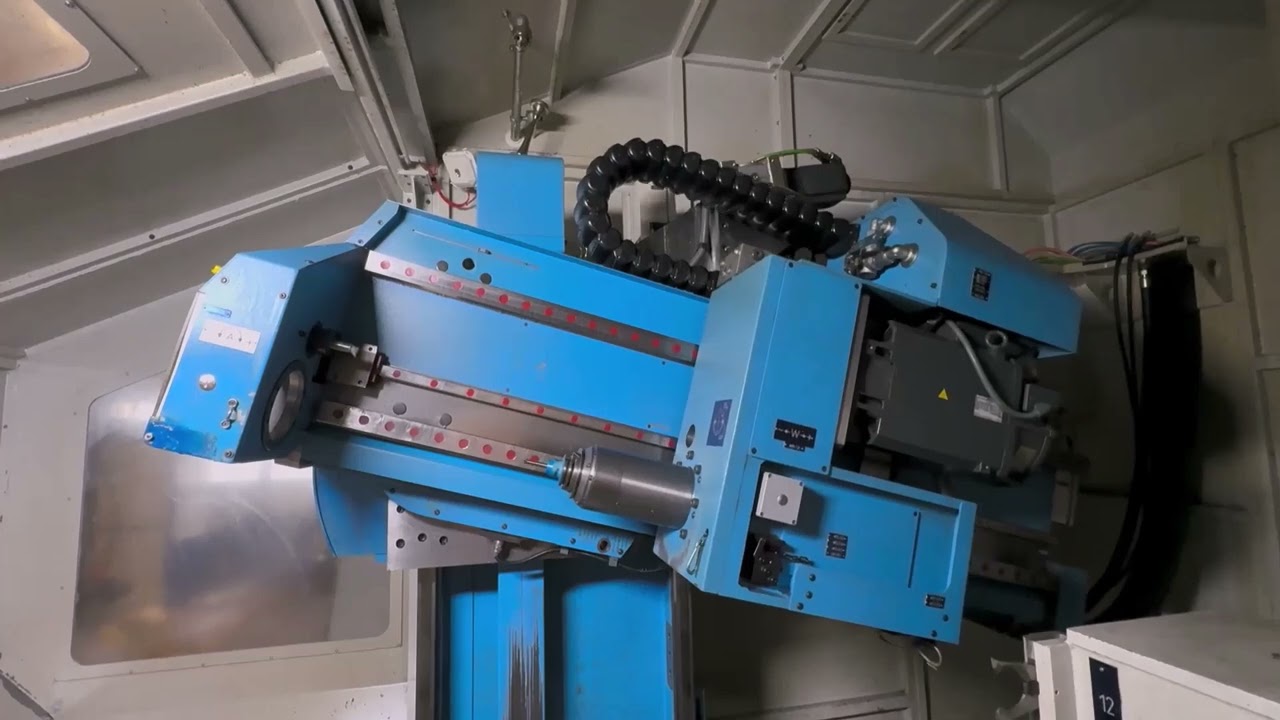 5-Achsen Tieflochbohr-Fräsmaschine / 5 axes Deep Drilling-Milling-Machine AUERBACH AX2 TLF