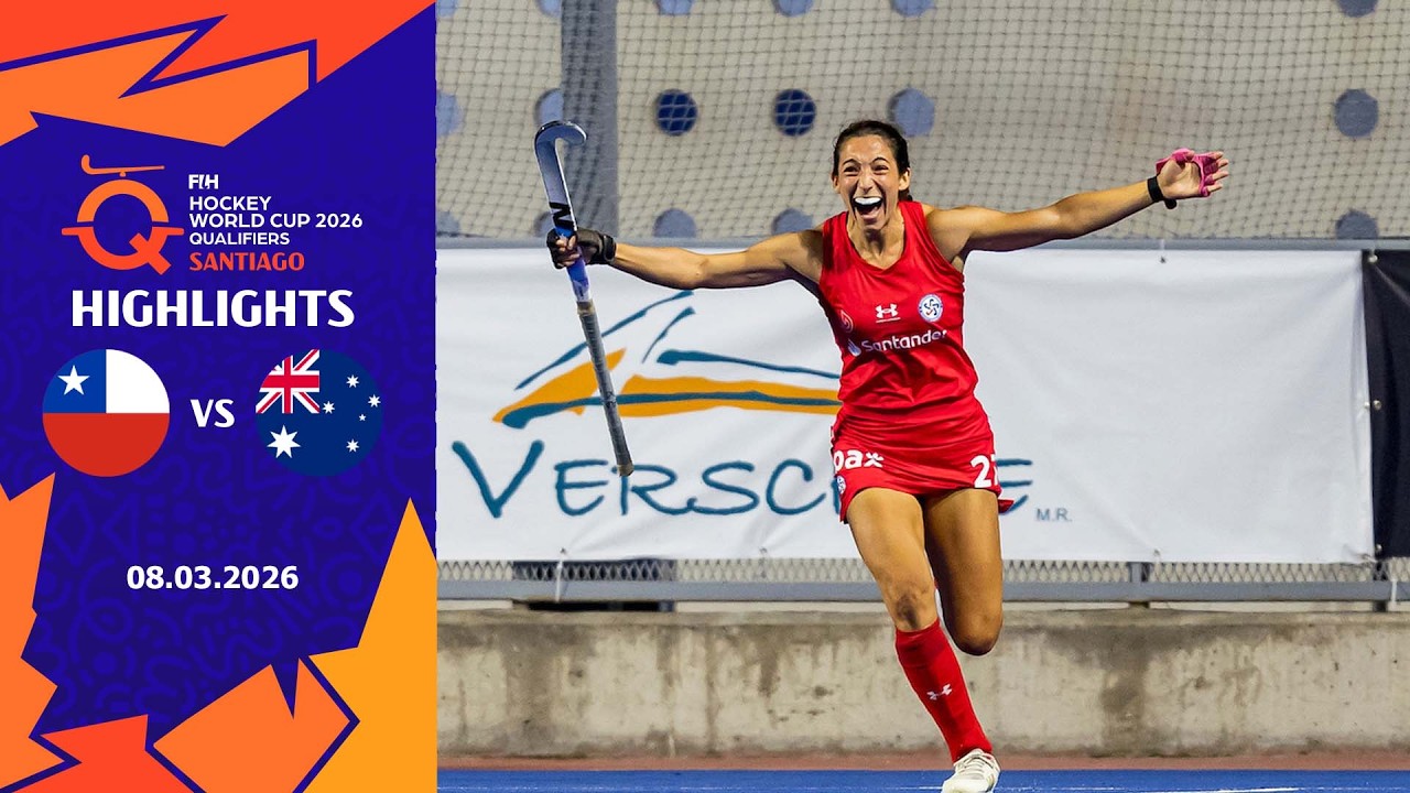 Отборочный матч чемпионата мира по хоккею на траве среди женщин, Сантьяго, Чили - Матч 20: Чили п...