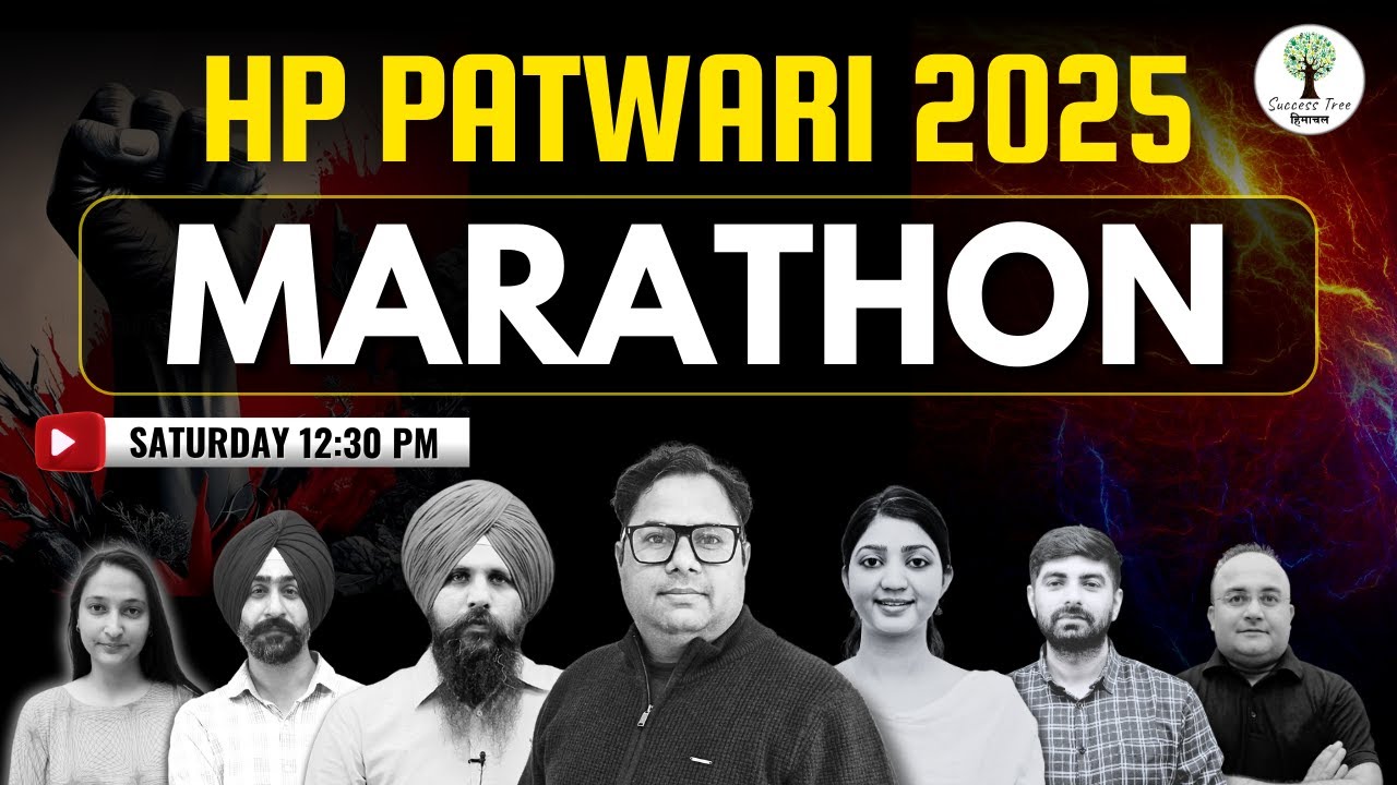 HP Patwari 2025 | Marathon | Success Tree Himachal