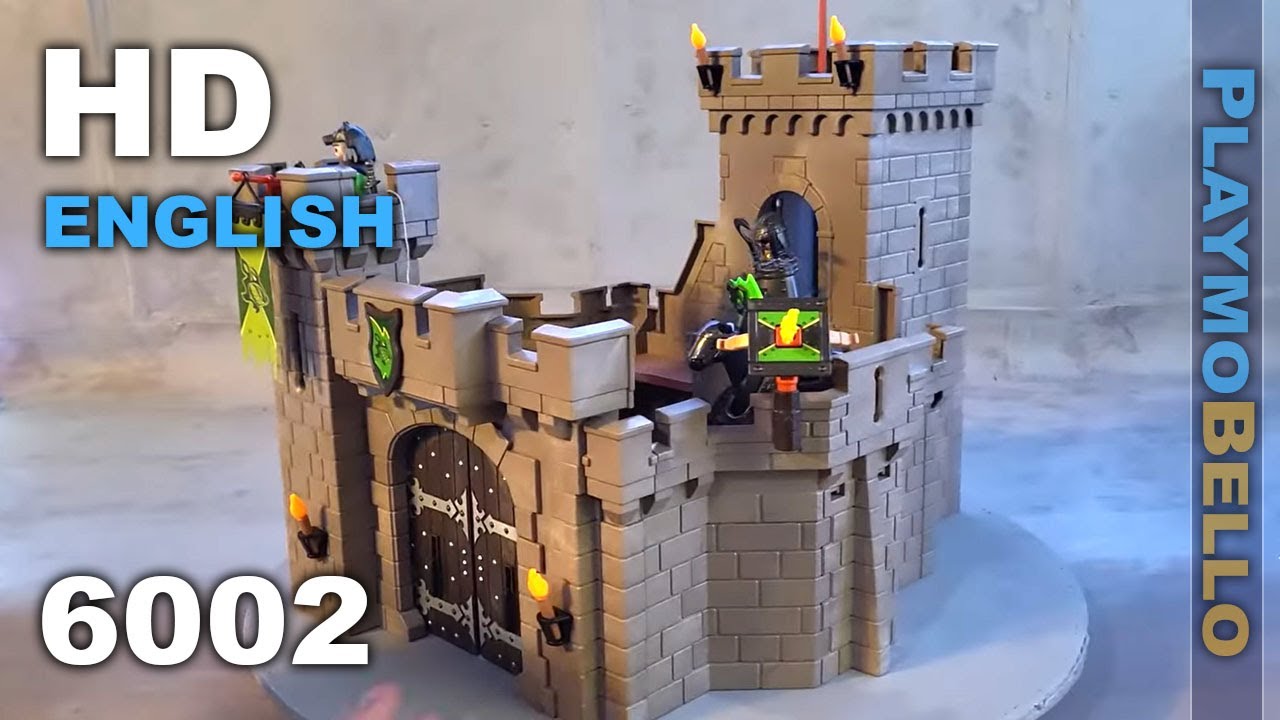 (2014) Playmobil 6002 Wolf Knights Castle (Playmobil set REVIEW)