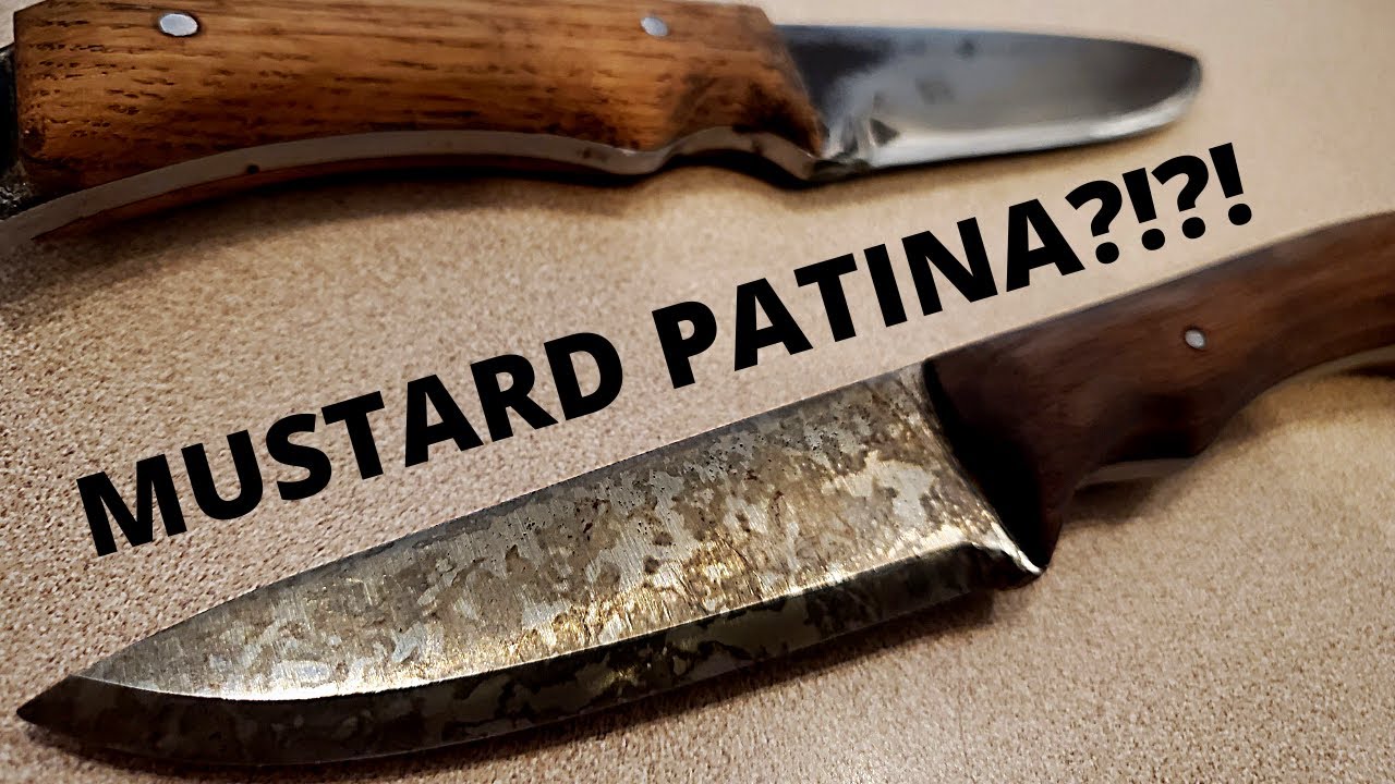 How to Put a Mustard Patina on a Knife