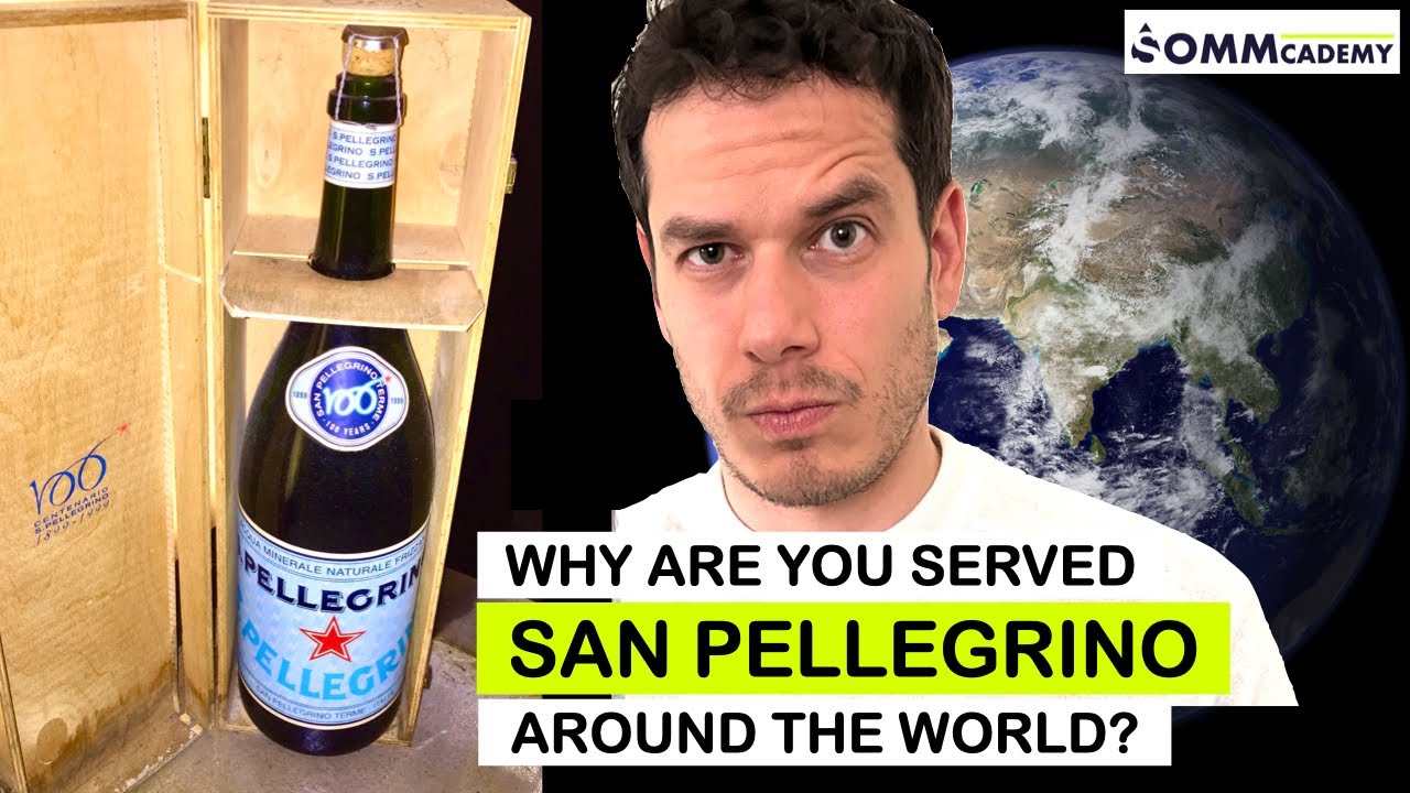 Why are you served San Pellegrino in most restaurants around the world? 🤷🏻&zwj;♂️