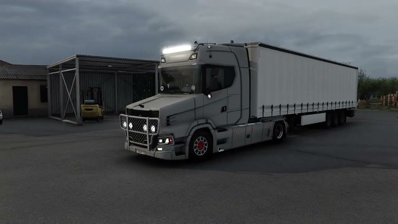 [ETS 2] Scania Torpedo Nextgen TopLine Cab NG 770 4x2_Winter GreeceMap  Delivery