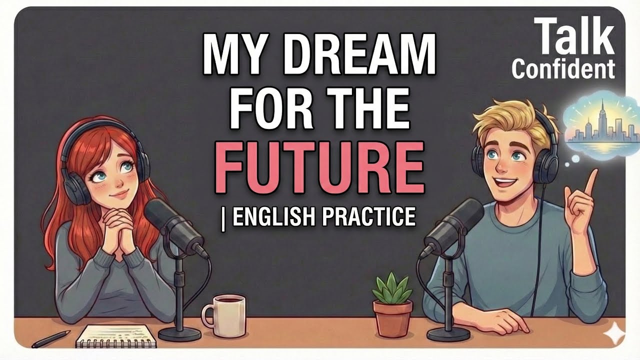Here is how to talk about the dream of your life for the future in English