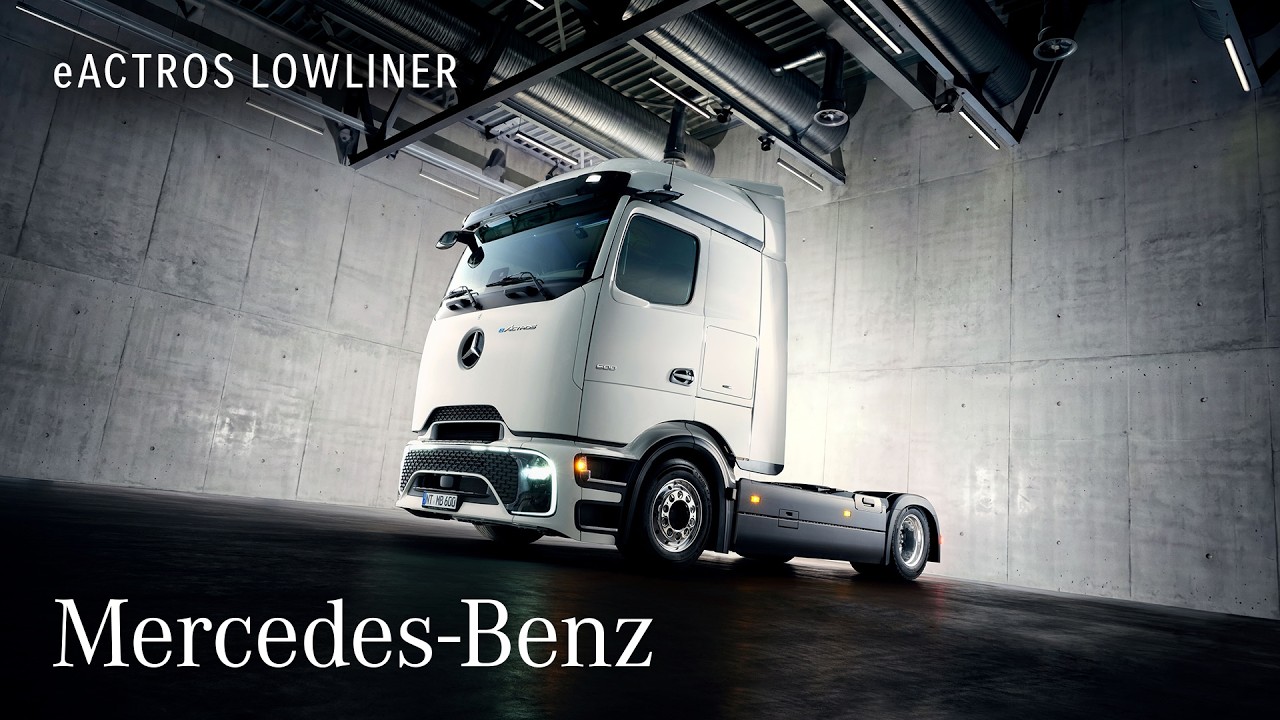 Discover the eActros Lowliner | Mercedes-Benz Trucks
