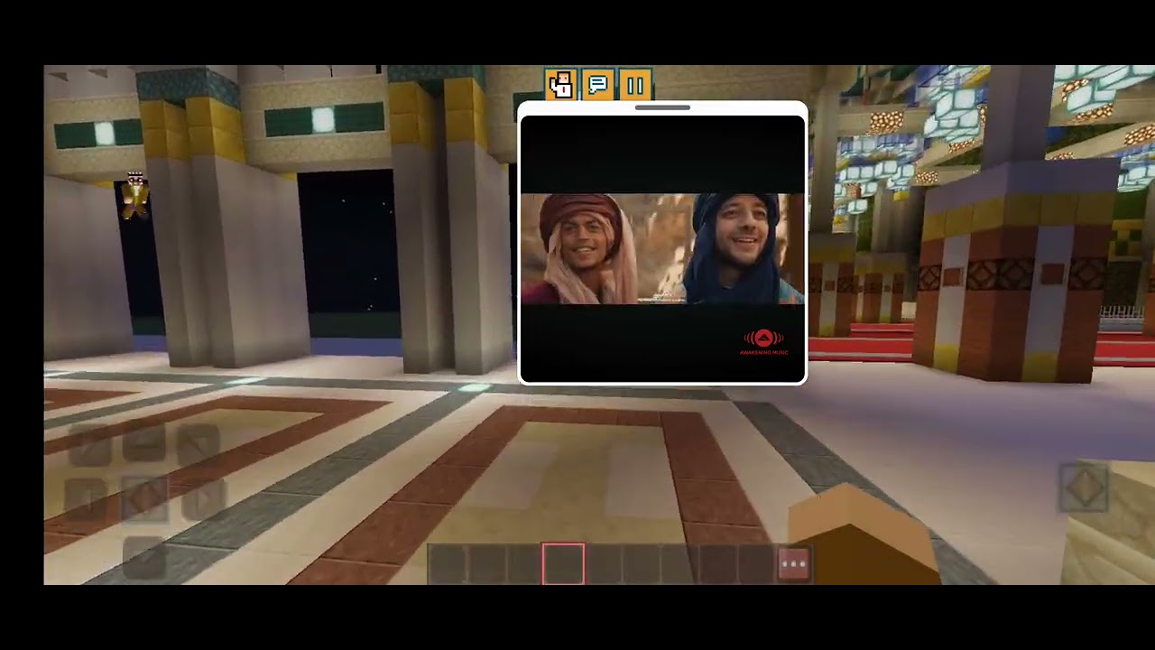 Qalbi fil madina minecraft masjid al nabawi