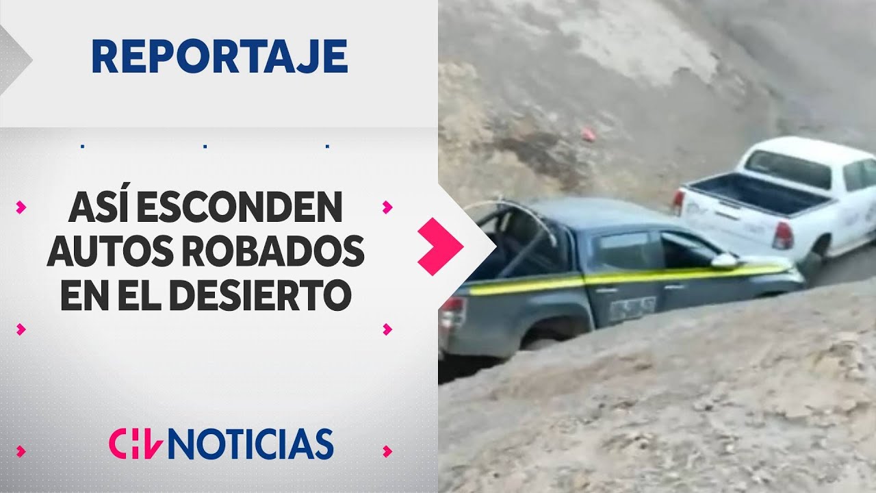 Así esconden AUTOS ROBADOS en el DESIERTO: Las increíbles estrategias de las mafias