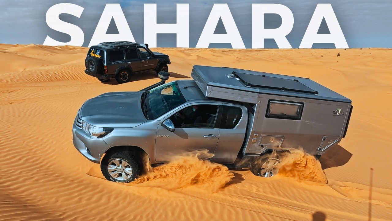 Désert TUNISIEN : l’un des plus TECHNIQUE en 4x4… ALLONS NOUS GALERER ??? [PARTIE 1/2]