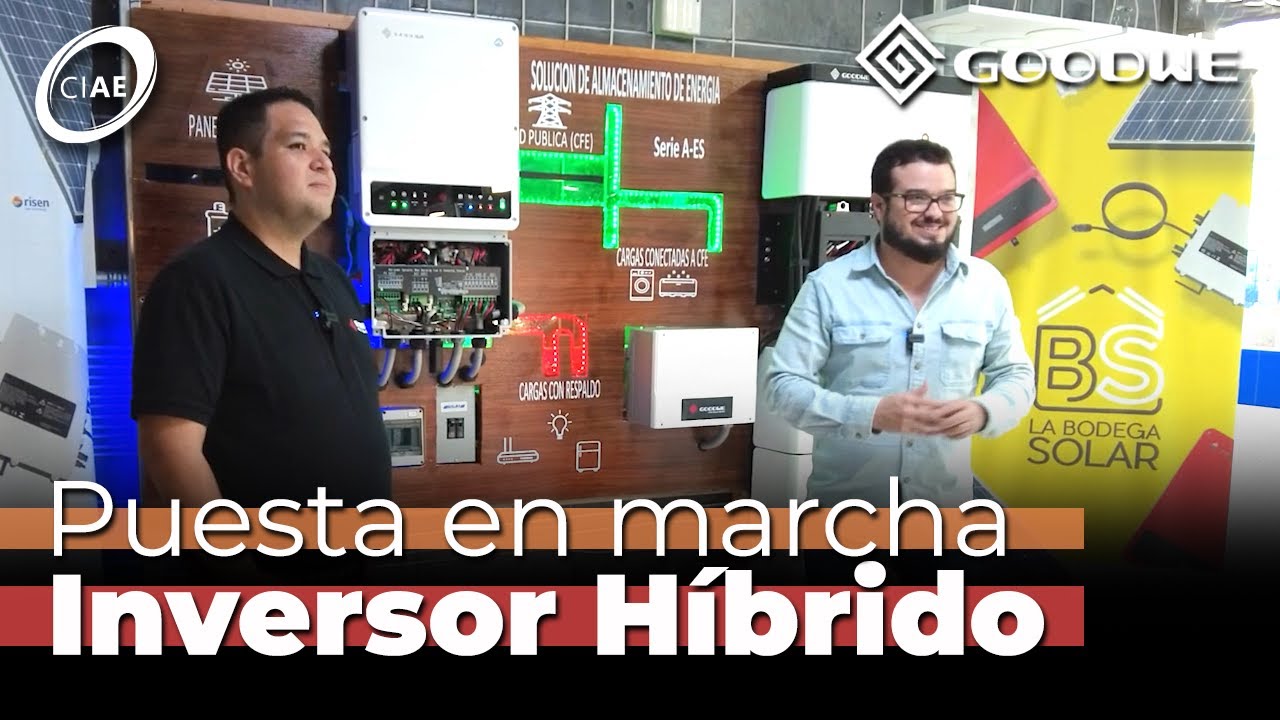 Inversor Hibrido GoodWe puesta en marcha