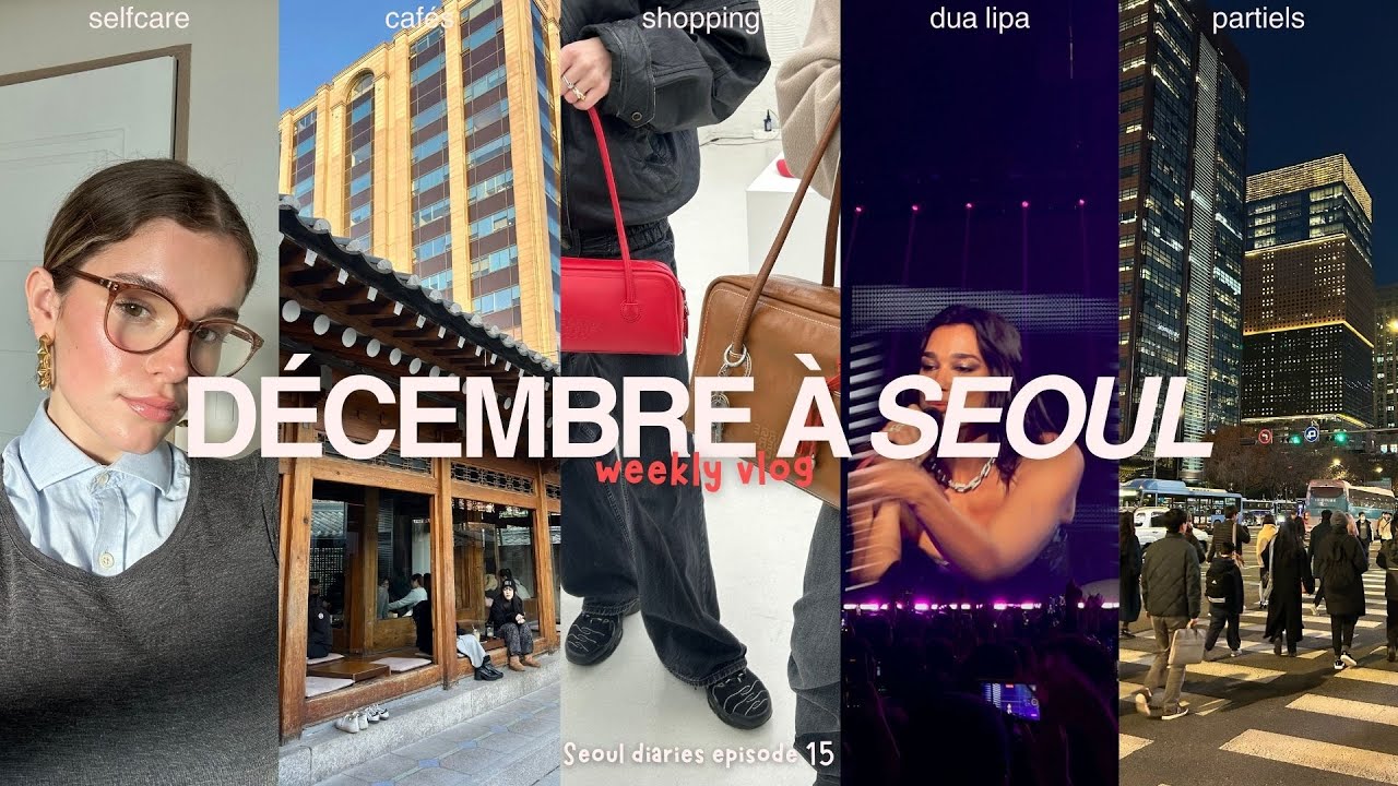 une semaine dans ma vie - (dua lipa, partiels, shopping...) Seoul diaries