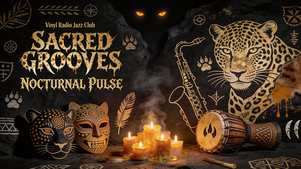 Hypnotic Tribal Jazz Lounge — 4 Hours Dark After Hours Music for Deep Focus