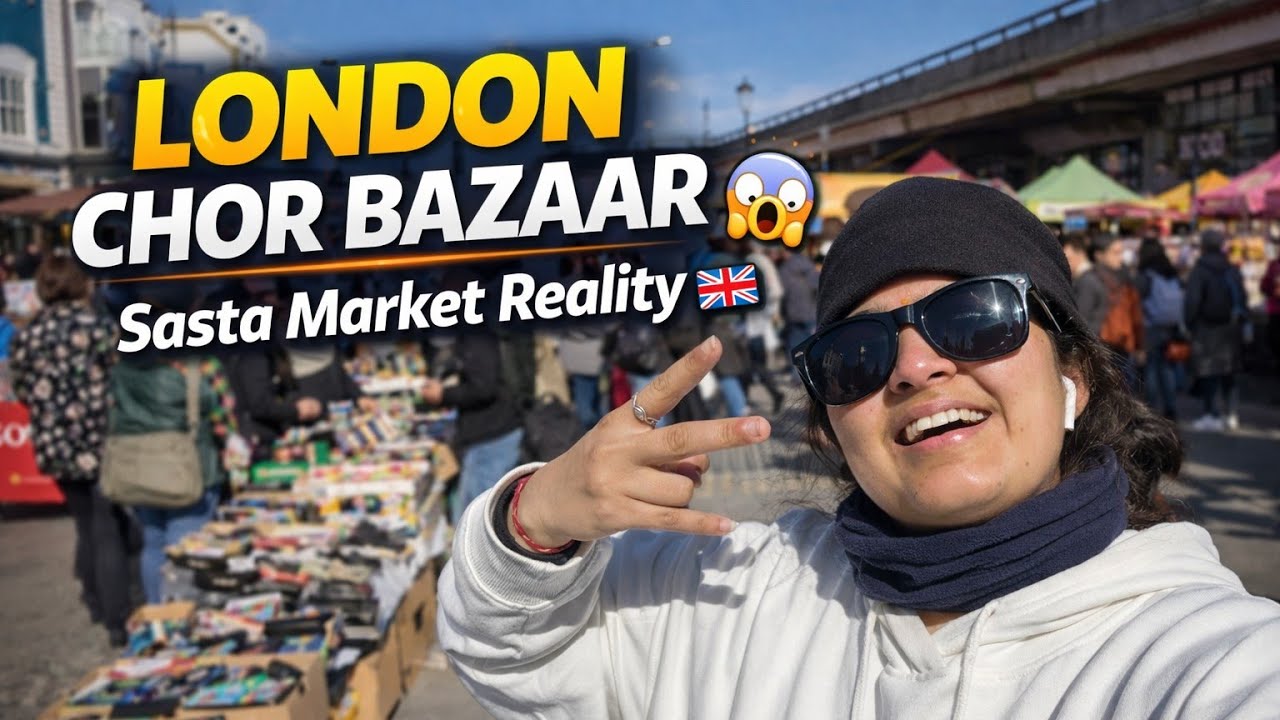 London Chor Bazaar 😱 | Sasta Market Reality in UK 🇬🇧 