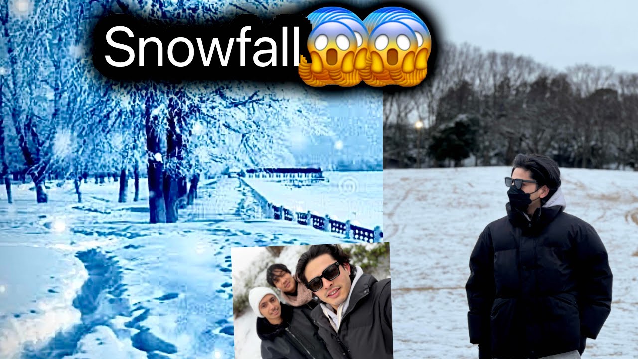 Oh my god 😱😱😱Snowfall (after a long time)