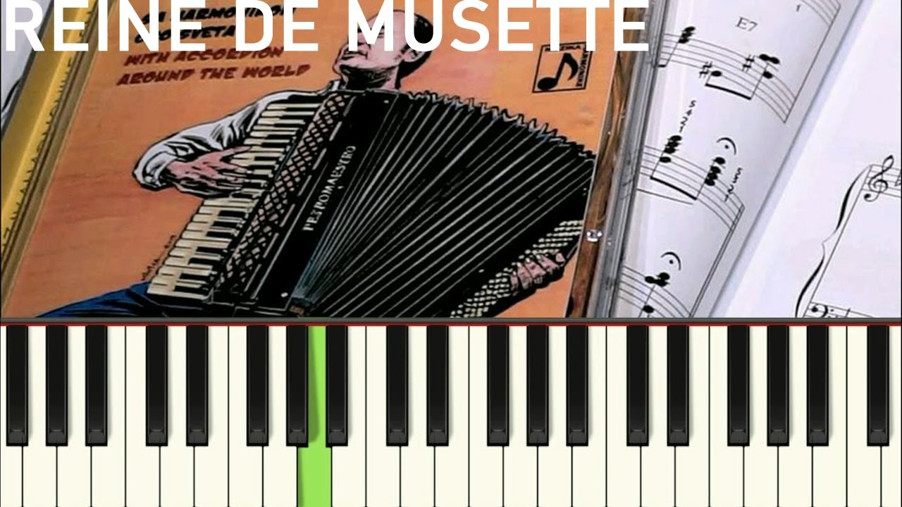 Reine de Musette [harmonika / accordion / tutorial]