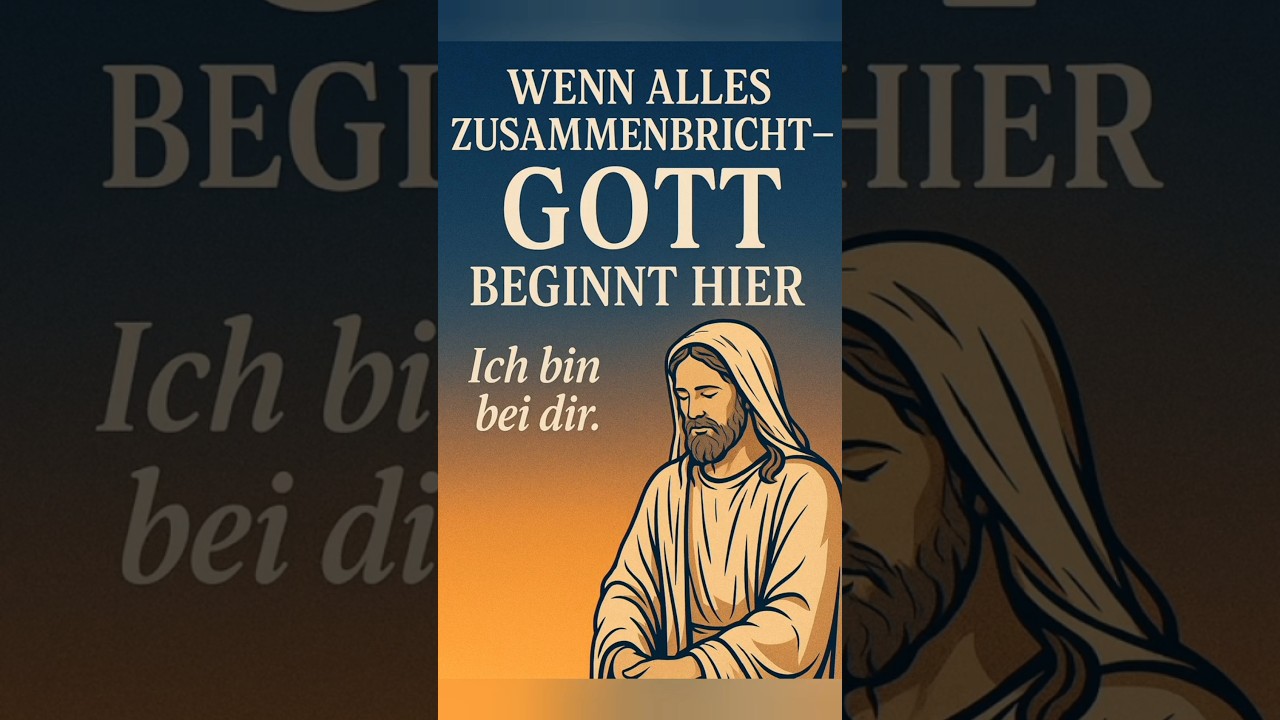 💔 Wenn alles zerbricht &ndash; GOTT BEGINNT HIER 🙏